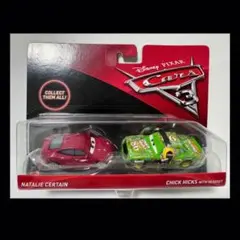 カーズ、ミニカー、ミア＆ティア、キングバージョン、チックヒックスバージョン カーズ、ミニカー、ミア＆ティア、キングバージョン、チック