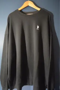 U.S. POLO ASSN. スウェット ブラック