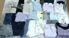 130サイズ 30点まとめ売り 春夏秋 子供服 女の子（新品あり）