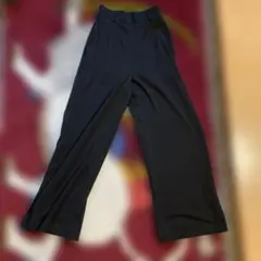 トクコ・プルミエヴォル　TOKUKO 1or VOL黒 ワイドパンツ ボタン付き