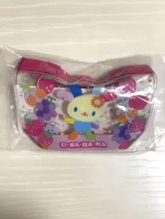 サンリオキャラクターズ　プールバック風ミニポーチ2 ウサハナ