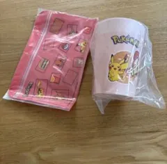 マクドナルド ポケモン ピカチュウ・ヒトカゲ カップ+ポーチ2点セット