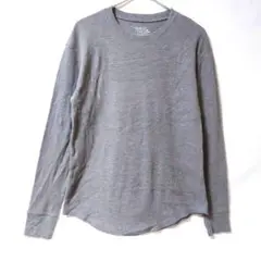 TIME AND TRU グレー 長袖Tシャツ M　ワッフル　希少✨️