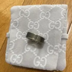 GUCCI ストライプデザインリング