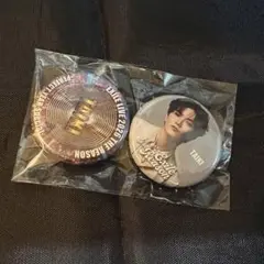 佐藤大樹　缶バッジ2個セット　実写　ネーム　EXILE　THE REASON