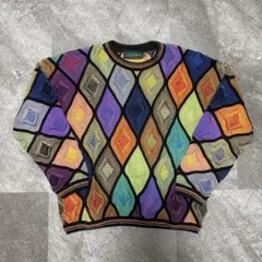 【90s】TUNDURA 3Dニット