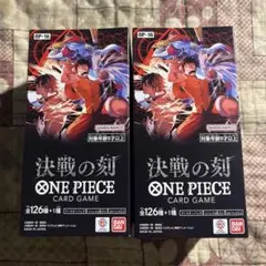 ワンピースカードゲーム 決戦の刻 2BOX - メルカリ