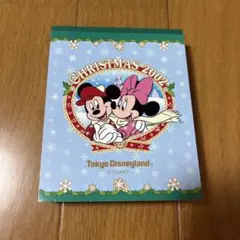 東京ディズニーランド クリスマス 2002 メモ帳