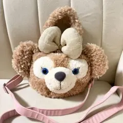 【美品】ディズニーシー　シェリーメイ フェイス2WAYショルダーバッグ