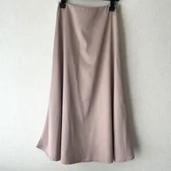 DAZY ロングフレアスカート GRL ナイスクラップ オリーブデオリーブ