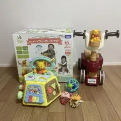 くまのプーさん　おしゃべりウォーカーライダー ゆびさき知育