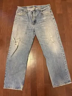 【雰囲気抜群】Levi's 550 W36 L30 ダメージデニム