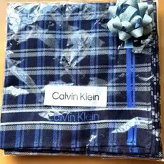 《Calvin Klein》チェック柄 ハンカチ