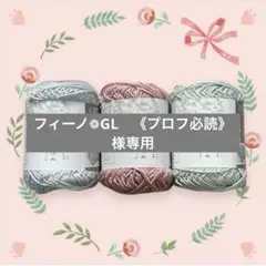 【フィーノ❁GL　《プロフ必読》様専用】