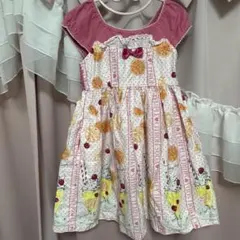 シャーリーテンプル♡フルーツ柄ドレス 110サイズ