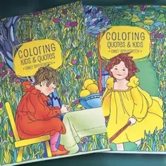 洋書塗り絵COLORING KIDS 2冊セット