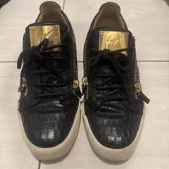 Giuseppe Zanotti クロコ型押し スニーカー　サイズ42のサムネイル