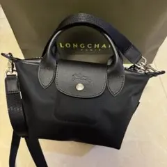 新品 未使用 LONGCHAMP ルプリアージュ ネオXSブラック 2wayのサムネイル