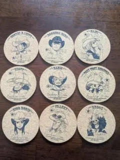 ONE PIECE ナツコミコースターセット 9枚