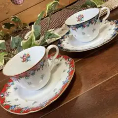 KENZO　コーヒーカップ＆ソーサー　ケンゾー　花柄