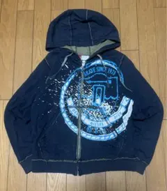 00s diesel 短丈 zip up foodie y2k 平成 グランジ - メルカリ