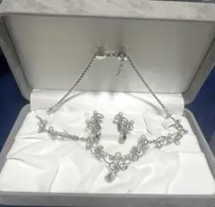 ワタベウェディング　ネックレス&イヤリング