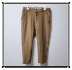 【VUCCESS】しまむら　メンズ　パンツ　Lサイズ ベージュ　ウエストゴム