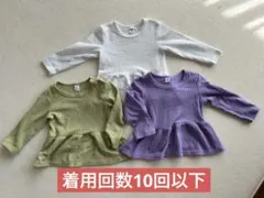 ベビートップス 長袖 保育園着　女の子 90-95 2-3y SHEIN