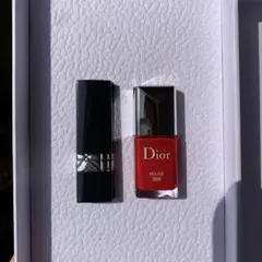 ディオール　ネイルとリップのセット