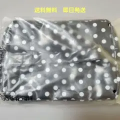 #新品未使用　アニエス.b　トラベル化粧バニティポーチ　黒ドット柄