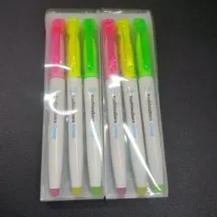 PILOT FRIXION 蛍光ペン　フリクション　3色×2セット　6本　販促品