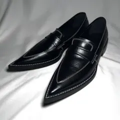 MM6 Pointed toe leather slip onのサムネイル