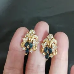 ☆サファイアカラー イヤリング