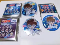 名探偵コナン　ぷちコスモ　怪盗キッド　アクリルキーホルダー　クリップ　缶バッジ