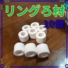 【匿名配送】 リングろ材 10個 水草用重り 有茎草 水質改善 水草 安全安心