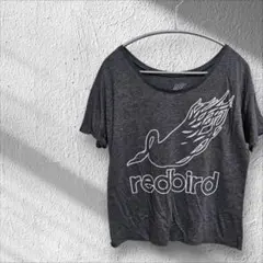 redbird 【M】グレー Tシャツ 半袖 unisex