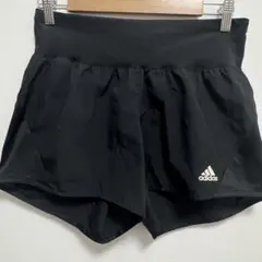 adidas AEROREADY レディース ブラックショートパンツ ランニング