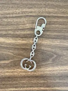 GUCCI ゴールド ダブルGロゴ キーホルダー