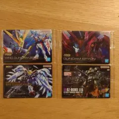 ガンプラパッケージアートグミ3 ウイングガンダムゼロ　ガンダムエピオン　リーオー