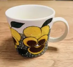 【廃盤】ARABIA ヘルヤ お花マグカップ 