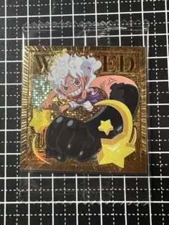 ワンピース シールウエハース ルフィ ゴールドパラレル