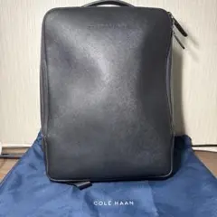 COLE HAAN レザー バックパック ブラックのサムネイル