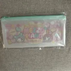 ナルミヤハッピーパーク メゾピアノ　クリアフラットチケット　ポーチ　ベリエちゃん