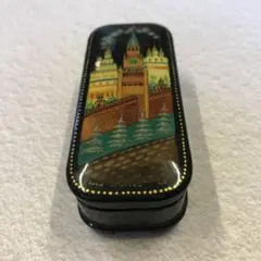 ロシア発〜伝統工芸品　小物ケース　アンティーク