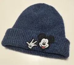 ミッキーマウス　ニット帽　キッズ