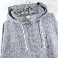 【美品　Champion】リバースウィーブパーカー XXL グレー