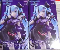 初音ミク Trio-Try-iT Figure-雪ミク×クロミ セット