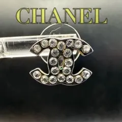 極美品✨　CHANEL　シャネル　ピアス　ラインストーン　2182のサムネイル