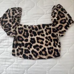 H&M レオパード　トップス