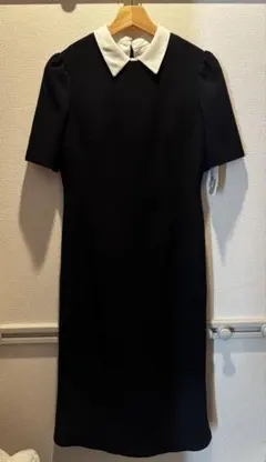 最終値下げ　CELFORD 衿付きタイトマーメイドワンピース